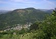 de la D16, vue de Florac Vue de Florac de la D16