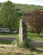 Le menhir du gîte du Pradal